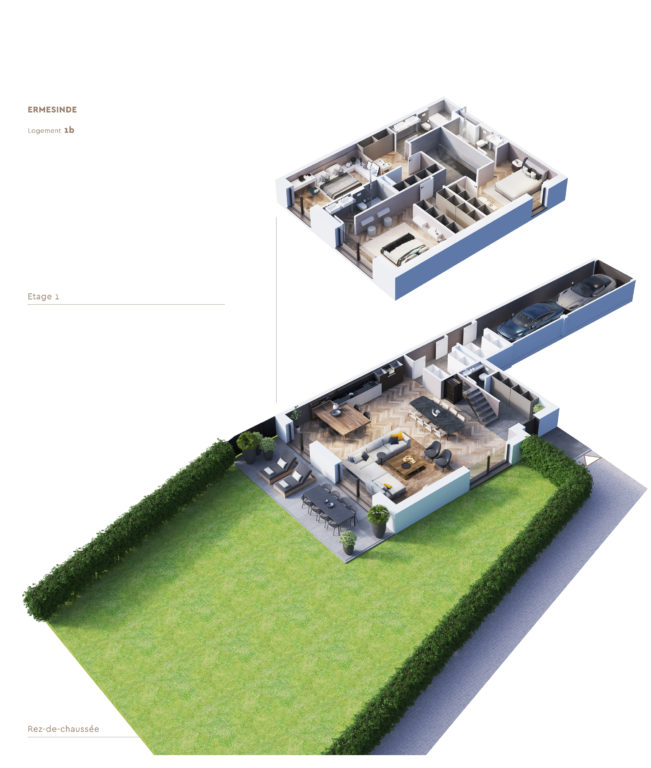 3 MAISONS BI-FAMILIALES – NIEDERANVEN